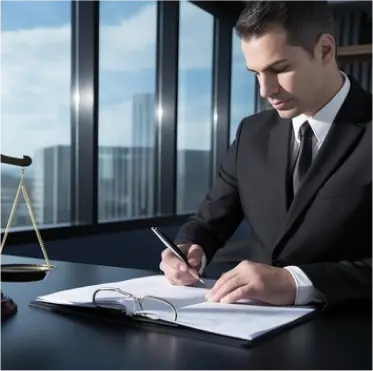 Professional working